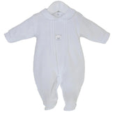 PEX Bear Sleepsuit White